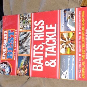 🎣  BAITS, RIGS & TACKLE BOOK & DVD GREAT GIFT 🎁